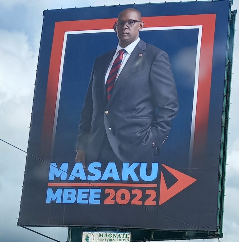 Nzioka Waita unveils Billboards and a 6 point agenda for Machakos people