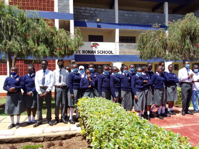 St. Ronan school Karen students participate in tree planting for Peaceful 2022 elections