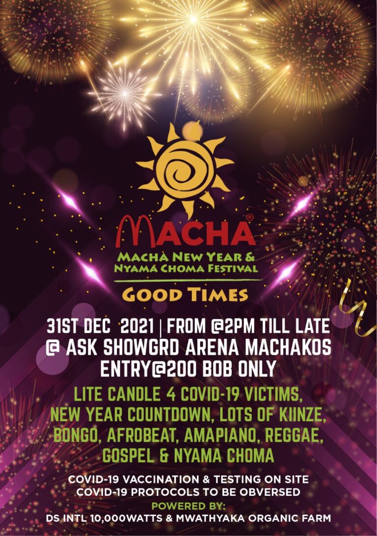 Machakos to glow after a long time with New Year and Nyama celebrations