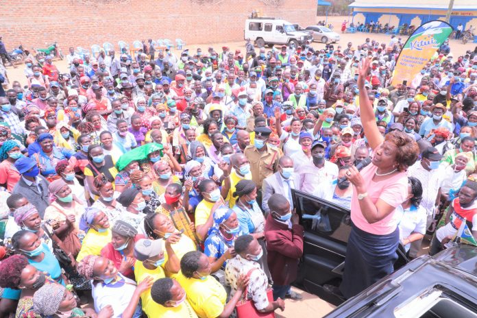 Ngilu makes public prayer asking God to do away with DP Ruto