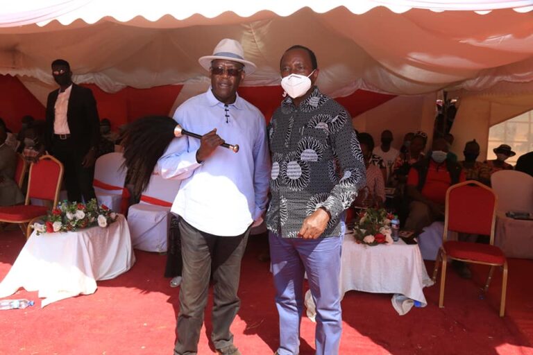 Muthama sent me a bad message after telling him he will rest on my chest – Kalonzo