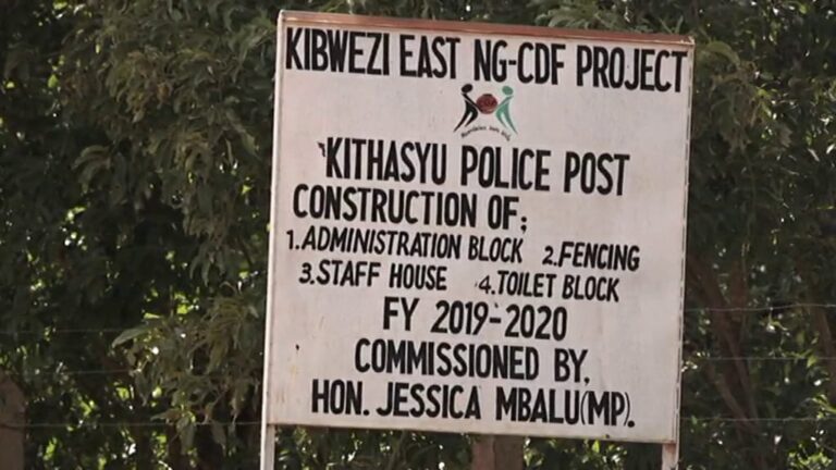 Kibwezi East Residents Want NG-CDF Investigated for purchasing private land to construct police station despite public land being available