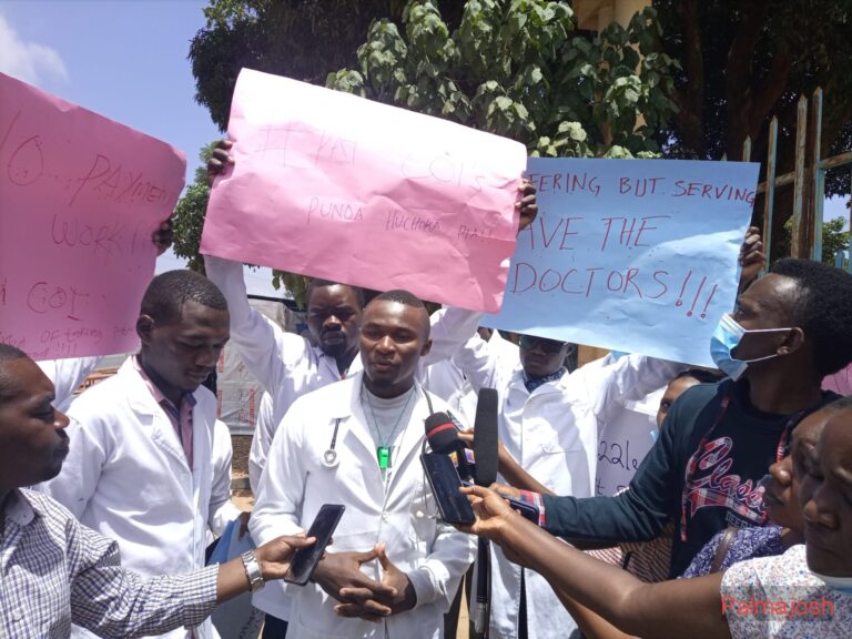 Punda Amechoka! Kitui Clinical Officer Interns Down Tools Demanding their Stipend