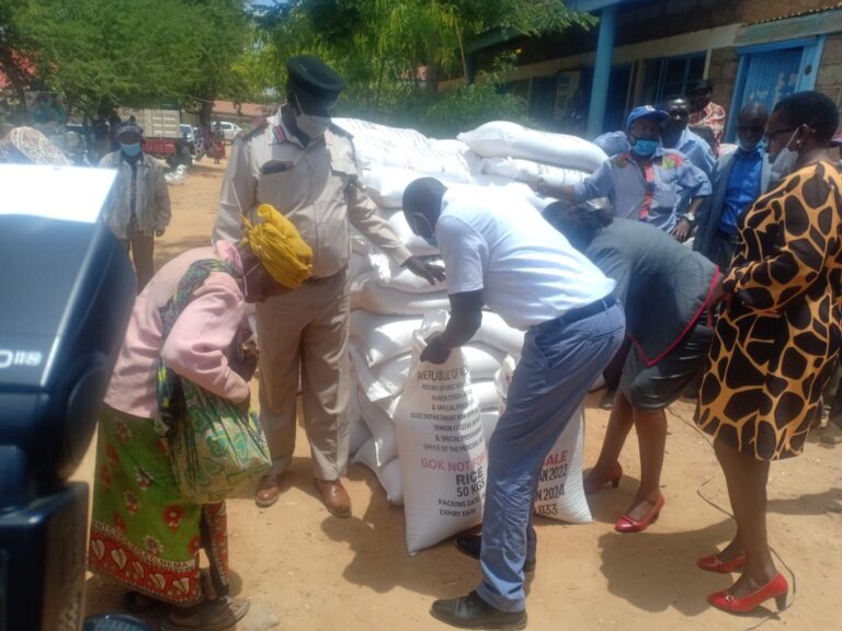 Relief for Hunger stricken Mwingi residents as National Government intervenes