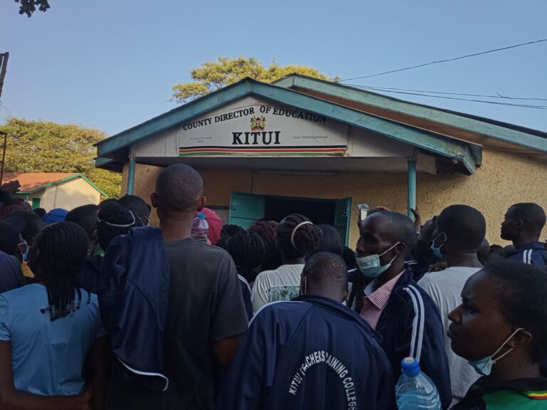 Kitui County Director of Education vows to Address Issues raised by students in Kitui Teachers Training College