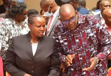Waita drops ‘bombshell’, names Speaker Florence Mwangangi as Deputy nzioka-waita-and-florence