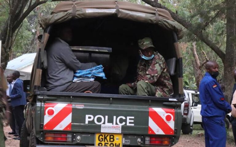 Matungulu Police Officer Arrested After Leaving Exam Container For A Drinking Spree