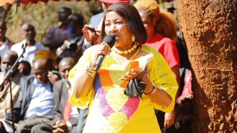Former Kilome MP Regina Ndambuki wins UDA nominations, Competitor protests