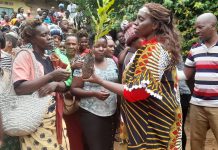 Machakos Women Rep Kamene decries the politicization of her projects 20220504_135831