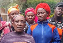Section of women from Kangundo North unveil preferred MCA candidate 20220618_093901