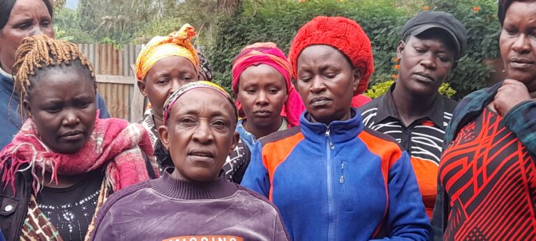Section of women from Kangundo North unveil preferred MCA candidate