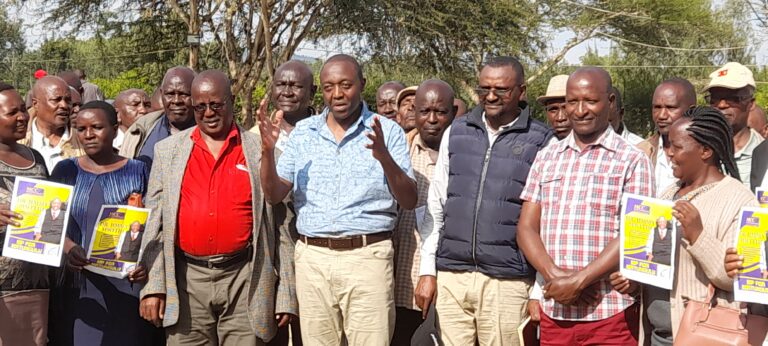 Matungulu Coffee Farmers name their preferred MP Candidate