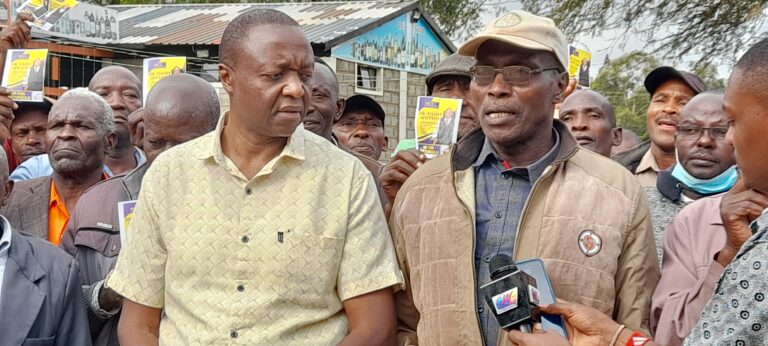Matungulu constituency Maendeleo Chap Chap MP candidate ditches Mutua and backs Raila