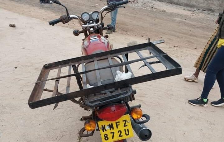 Drama as Boda Boda Operators chase Thieves who stole a Motorbike and kill them in Makueni
