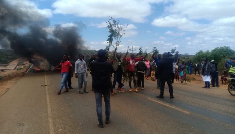 Kyuso Residents, Mwingi North Demonstrate Over rigging claims in favor of MCA Candidate