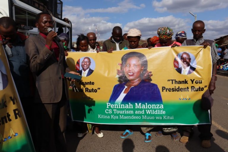 Kitui South Residents React After Appointment of Penina Malonza, make a special request to Ruto