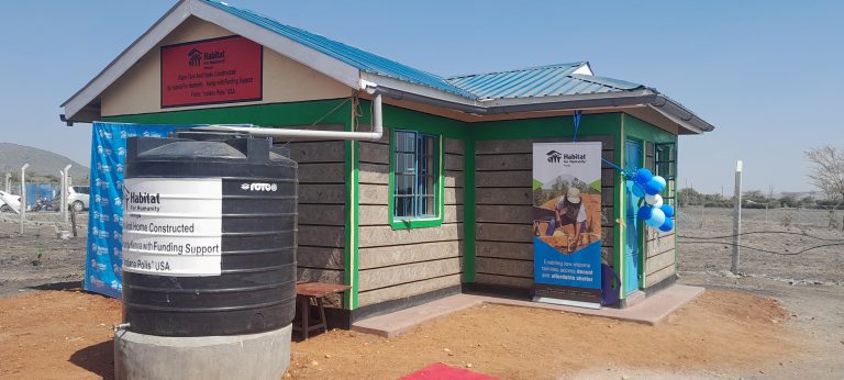 Habitat for Humanity rescues 13 needy families in Machakos