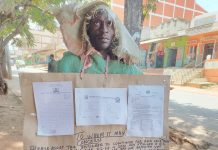 Kangundo: Man wears sack clothes to raise fees for daughter