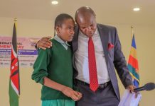 Machakos Deputy Governor actualizes Boy’s dream to join High School