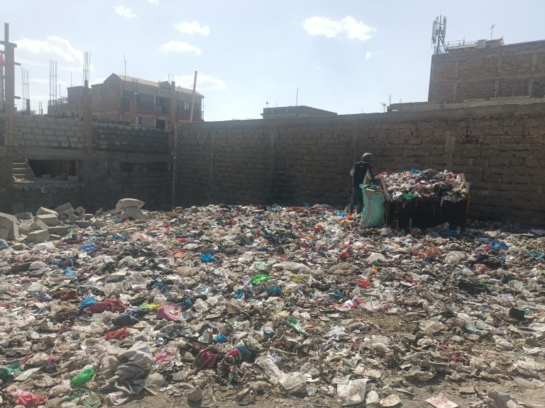 Mlolongo: Residents complain of uncollected garbage since last year
