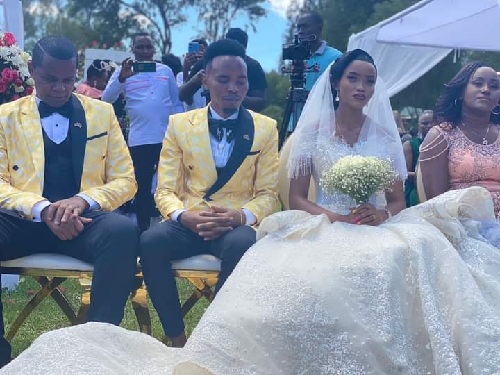 You didn’t abort even after we sinned – Kasolo’s moving speech on his wedding