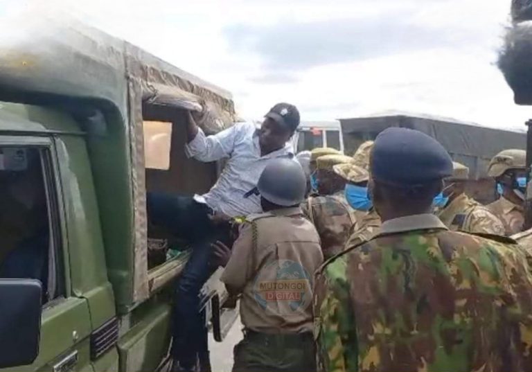 MCA arrested while leading protests against elephant invasion in Makueni