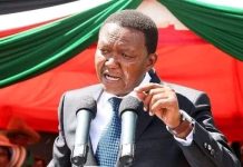 Foreign Affairs CS Dr. Alfred Mutua in Mourning