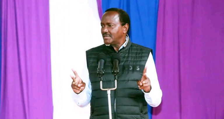 Kalonzo: IG Koome will be prosecuted at ICC