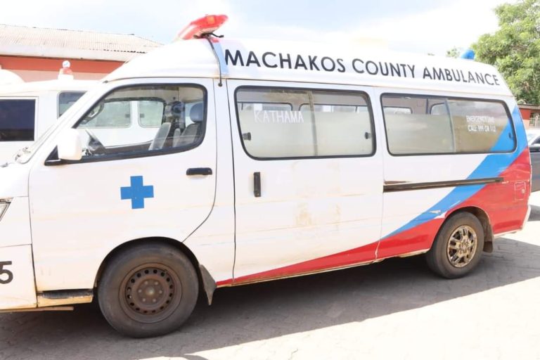 Machakos: Ambulance driver suspended for carrying charcoal and sufurias