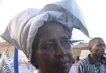 Governor Wavinya Ndeti in mourning