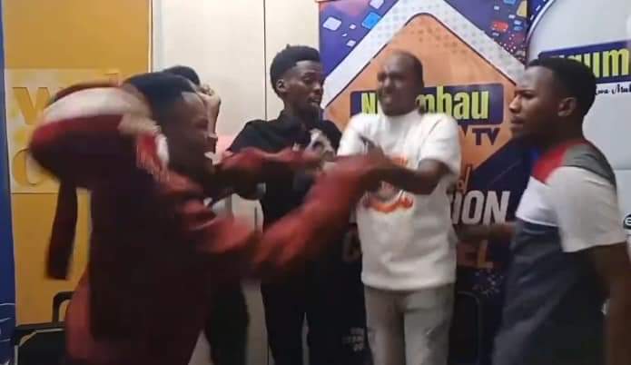 Gospel artists Masekete and Ndeke ya Muthanga fight live on air