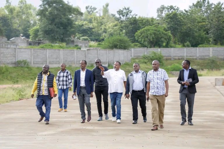 Governor Mutula makes impromptu visit to Wote Stadium