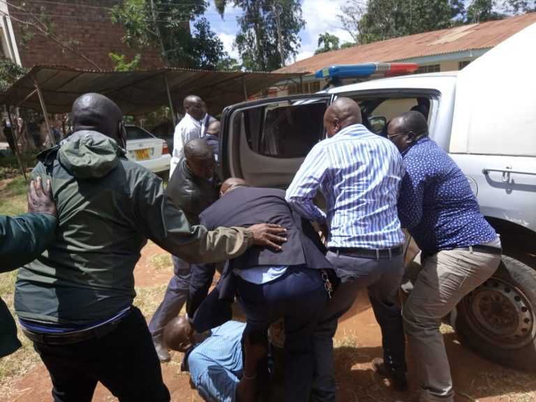 Machakos: Drama as Kalama Ward MCA is undressed and arrested