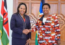 Machakos Roads CECM Rita and Majority Leader heckled in Kola