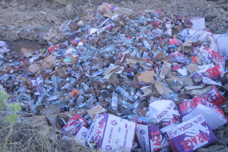 Matungulu: Counterfeit alcohol worth 2.3m destroyed in crackdown