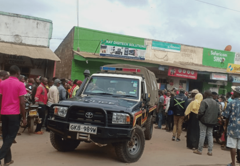 Mwingi: Burglary attempt on an electronics shop ends in fatal fall