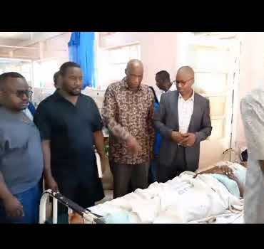 KU Vice Chancellor visits survivors of fatal accident in hospital