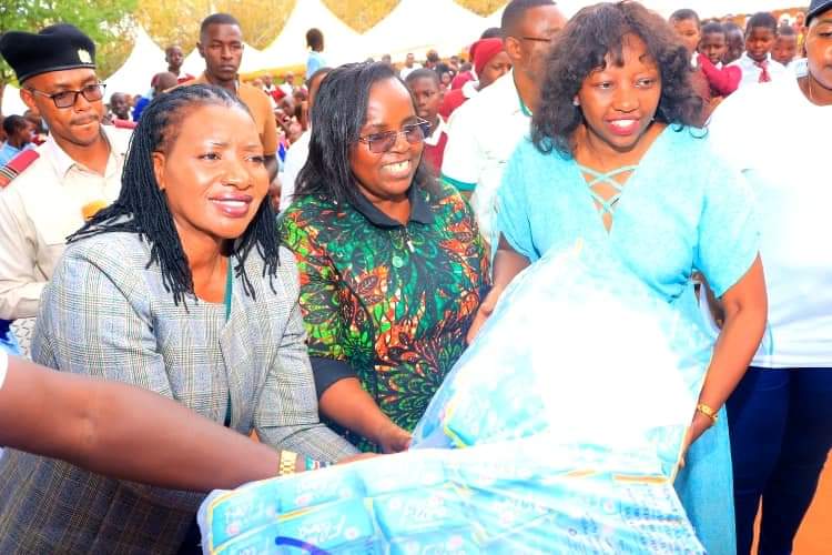 Kitui South: Pupils benefit from First Daughter ZeroBarefoot campaign