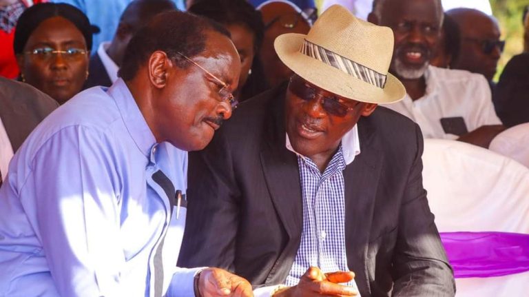 Kalonzo and Muthama hint at reconciling, to convene a meeting