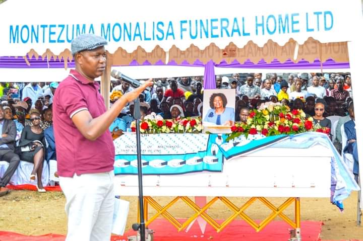 Mwengi Mutuse speaks after chaos at Kalembe Ndile wife’s burial