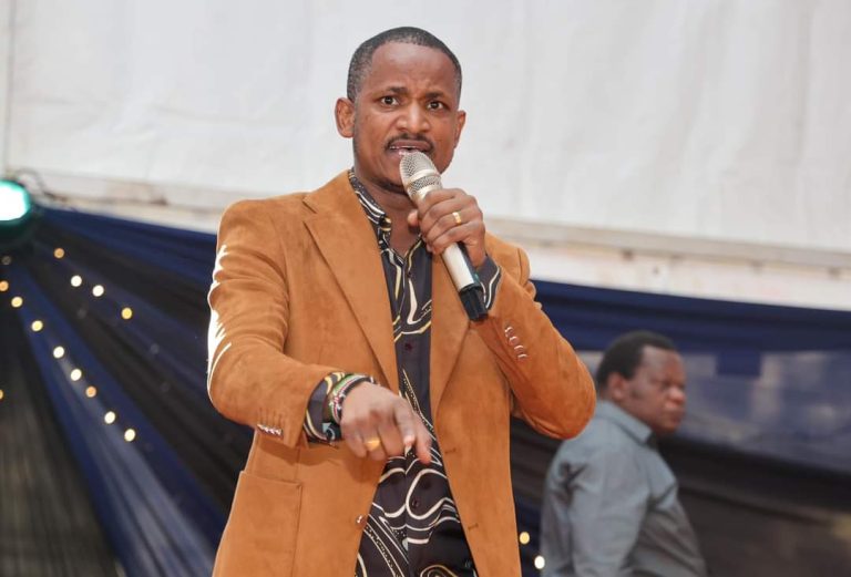 Babu Owino’s hard-hitting message to Ruto at Rex Masai’s burial