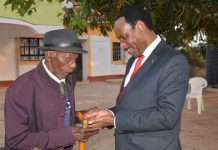 Ezekiel Mutua in mourning after losing his Father