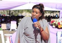 Rita Ndunge moving tribute at her Secretary’s burial