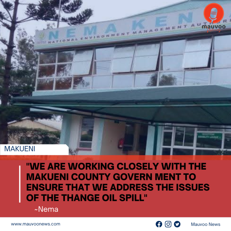 Makueni: NEMA Joins Push for Kenya Pipeline to Clean Up Thange Oil Spill