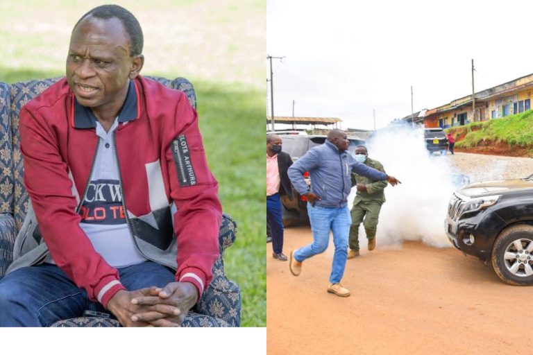 Munyaka Speaks After His Vehicle was Sprayed with Bullets in Murang’a, Driver Injured