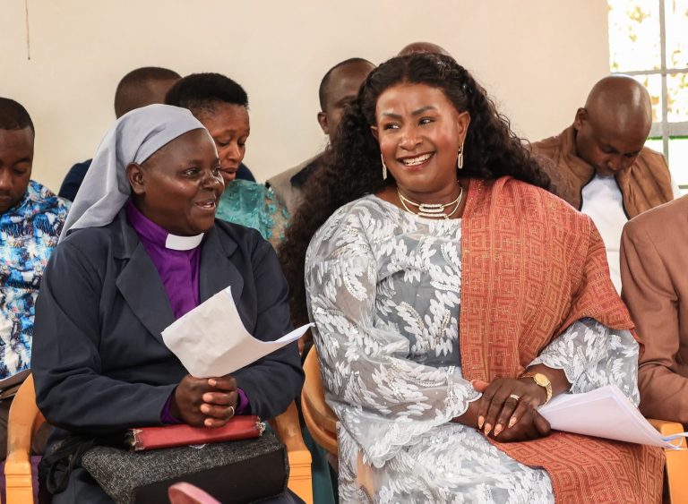 Wavinya Ndeti delivers good news to Kamba community