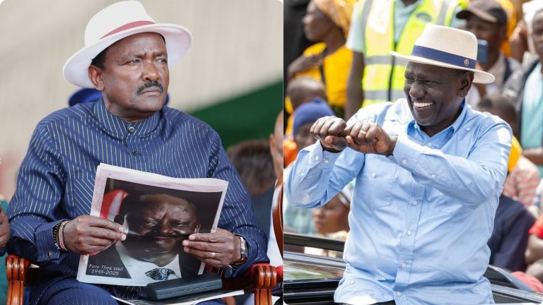 Ruto Promises to Build Road to Kalonzo’s Tseikuru Home