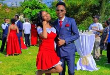 Katumbi Defends Herself, Seeks Forgiveness from Kasolo and Fans A past Photo of Katumbi and Musician Stephen kasolo(photo-courtesy)