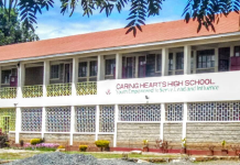 Top Schools in Machakos in KCSE 2025 A past photo of Caring Hearts High School, top performing school in Machakos county in KCSE 2025. (Photo - Courtesy)