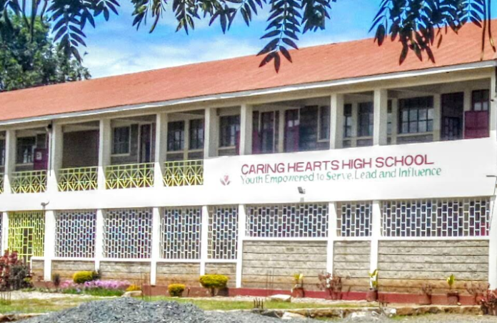 A past photo of Caring Hearts High School, top performing school in Machakos county in KCSE 2025. (Photo - Courtesy)